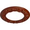 Ekena Millwork Ribbon with Bow Ceiling Medallion (Canopies up to 7 1/2"), 12 1/4"OD x 7 1/2"ID x 7/8"P, Firebrick CM12RIFIF - alternate 3